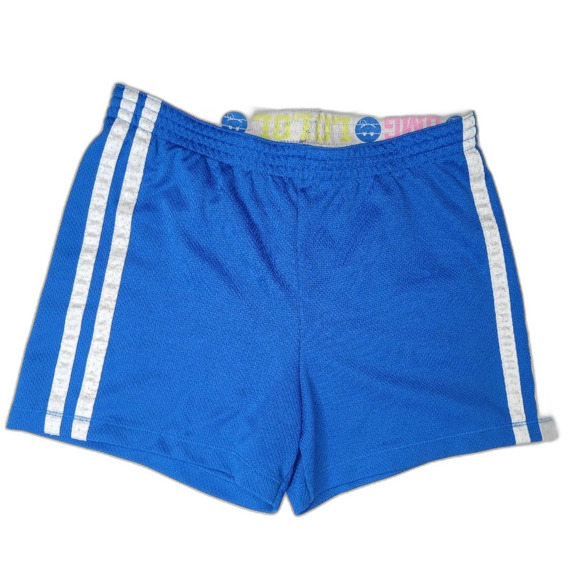 Faded Glory Lot of Girls 2 Athletic Shorts Blue, Hot Pink, White Size L 10/12 - Picture 2 of 11